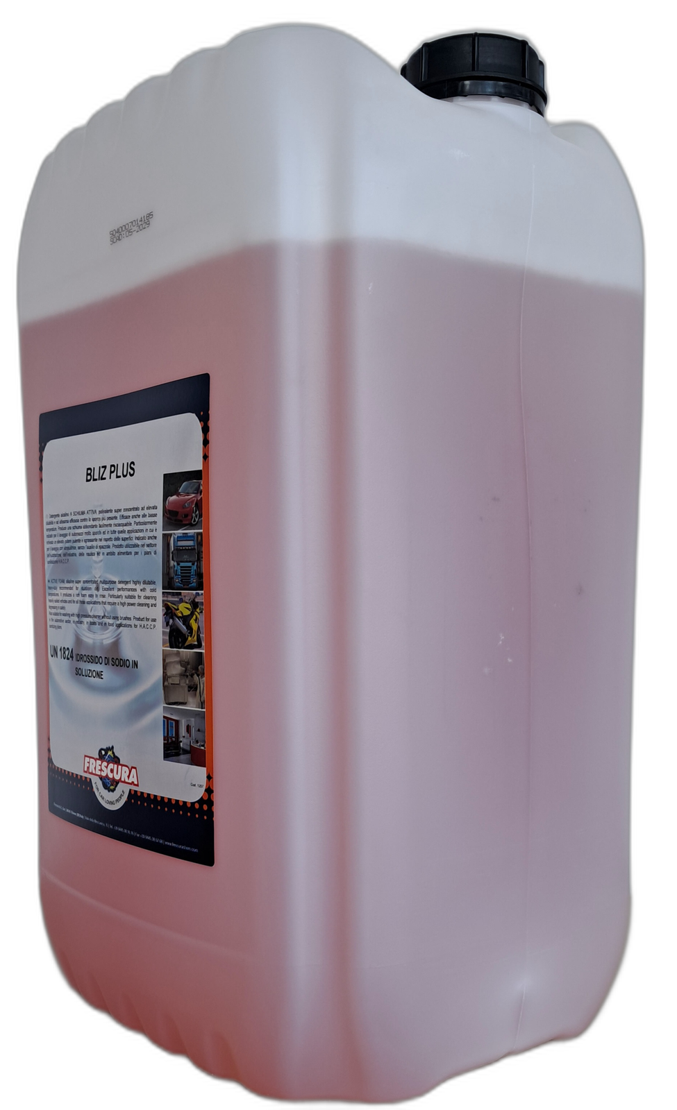 Frescura BLIZ PLUS - Detergente Schiuma Attiva Superconcentrato per Veicoli Molto Sporchi